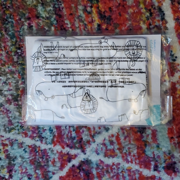 Carter's new in package short-sleeve onesie/bodysuit - Picture 4 of 6